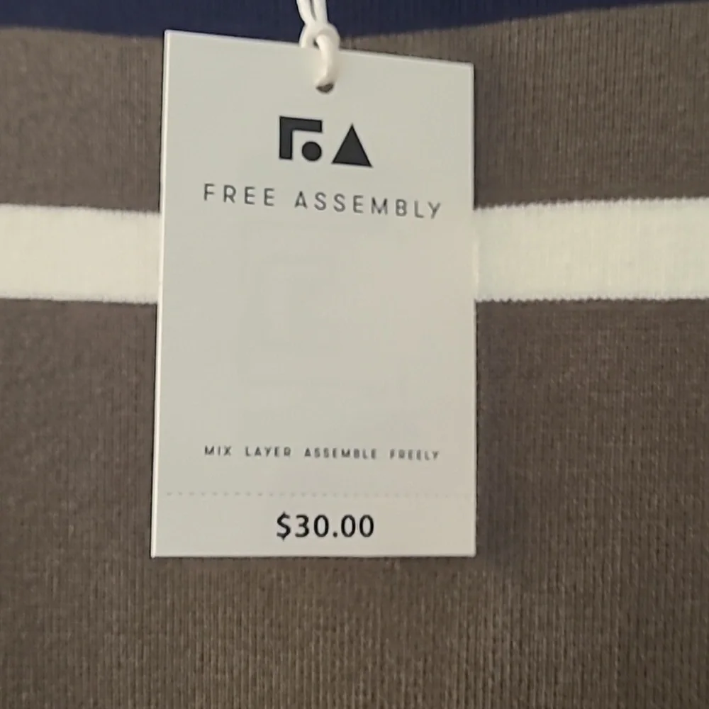 FREE ASSEMBLY SWEATER MIDI DRESS SIZE XL - Picture 2 of 6